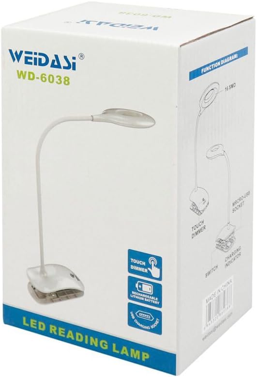 Weidasi - LED Reading Lamp