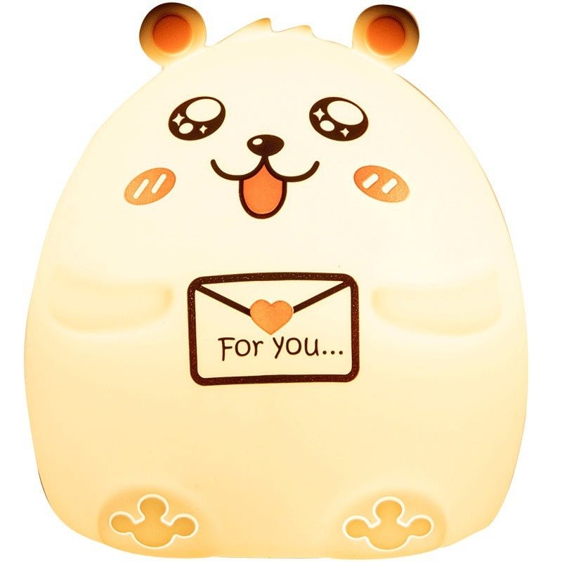 Colorful Bear Silicone Night Light Bedroom Bedside