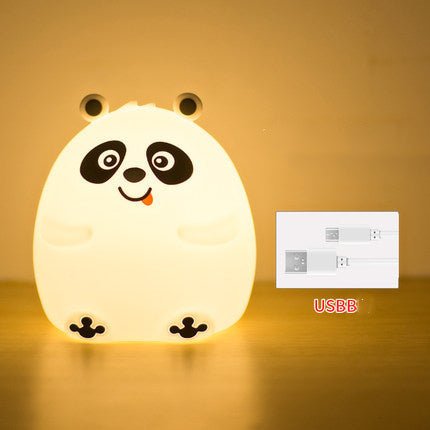 Colorful Bear Silicone Night Light Bedroom Bedside