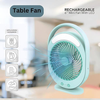 Kamisafe - Rechargeable LED Multi-Functional Fan