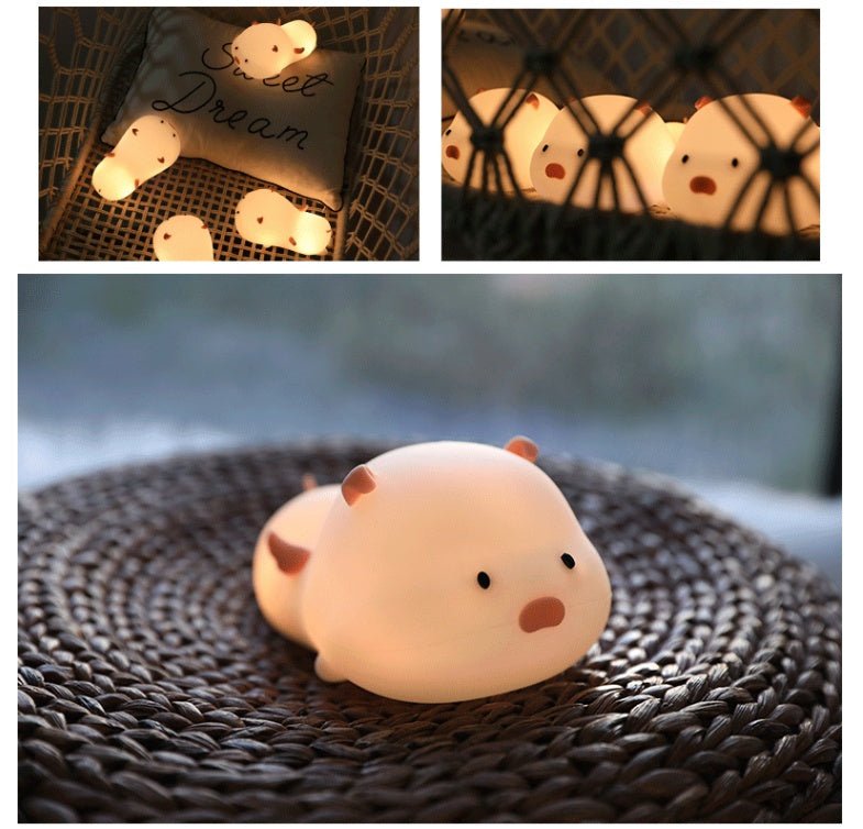 Pig Silicone Night Light